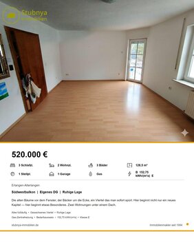 Wohnungspaket Erlangen-Alterlangen - Schaufenster I