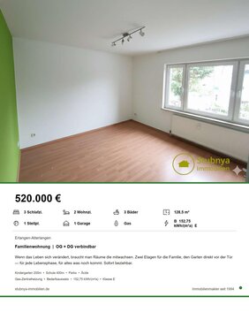 Wohnungspaket Erlangen-Alterlangen - Schaufenster S